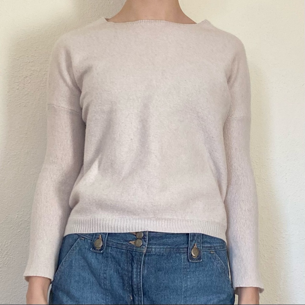 Oatmeal Cashmere Sweater